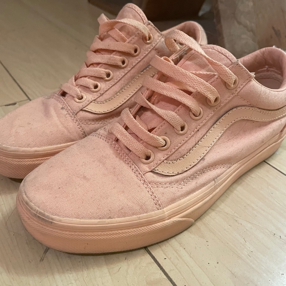 Vans all light orange old skool